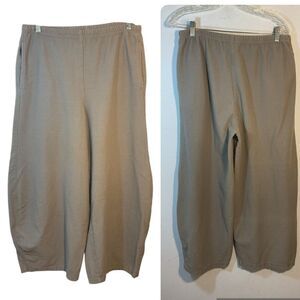 North Star Base Ladies Barrel Pants Small brown Eleven Stitch Design Gerties